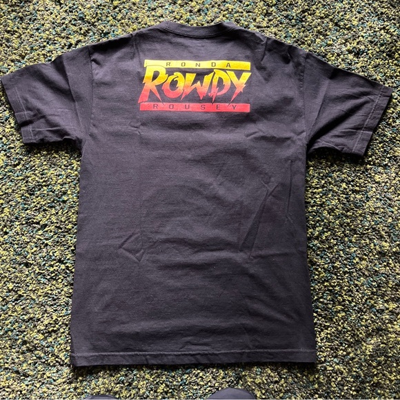WWE Ronda Rousey Black T (M) - Picture 4 of 6